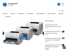 Tablet Screenshot of imagine41.com